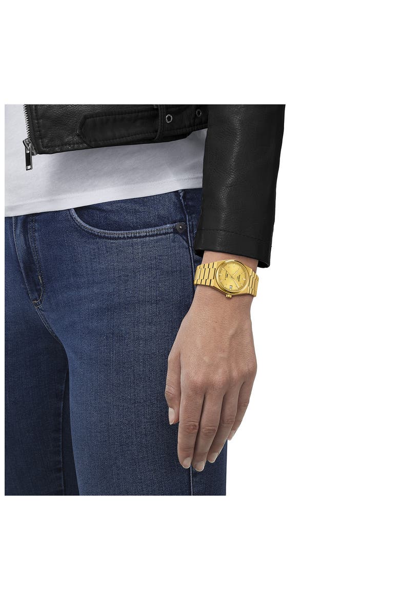 PRX Powermatic 80 Bracelet Watch, 35mm, Alternate, color, GOLD