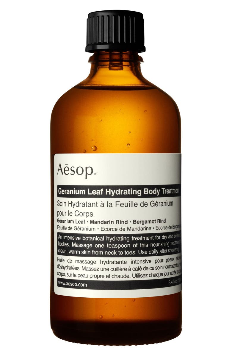 Aesop Geranium Leaf Hydrating Body Treatment, Main, color, 