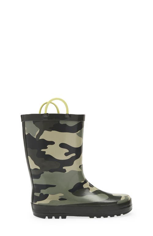 Tucker + Tate Kids' Puddle Rain Boot In Green