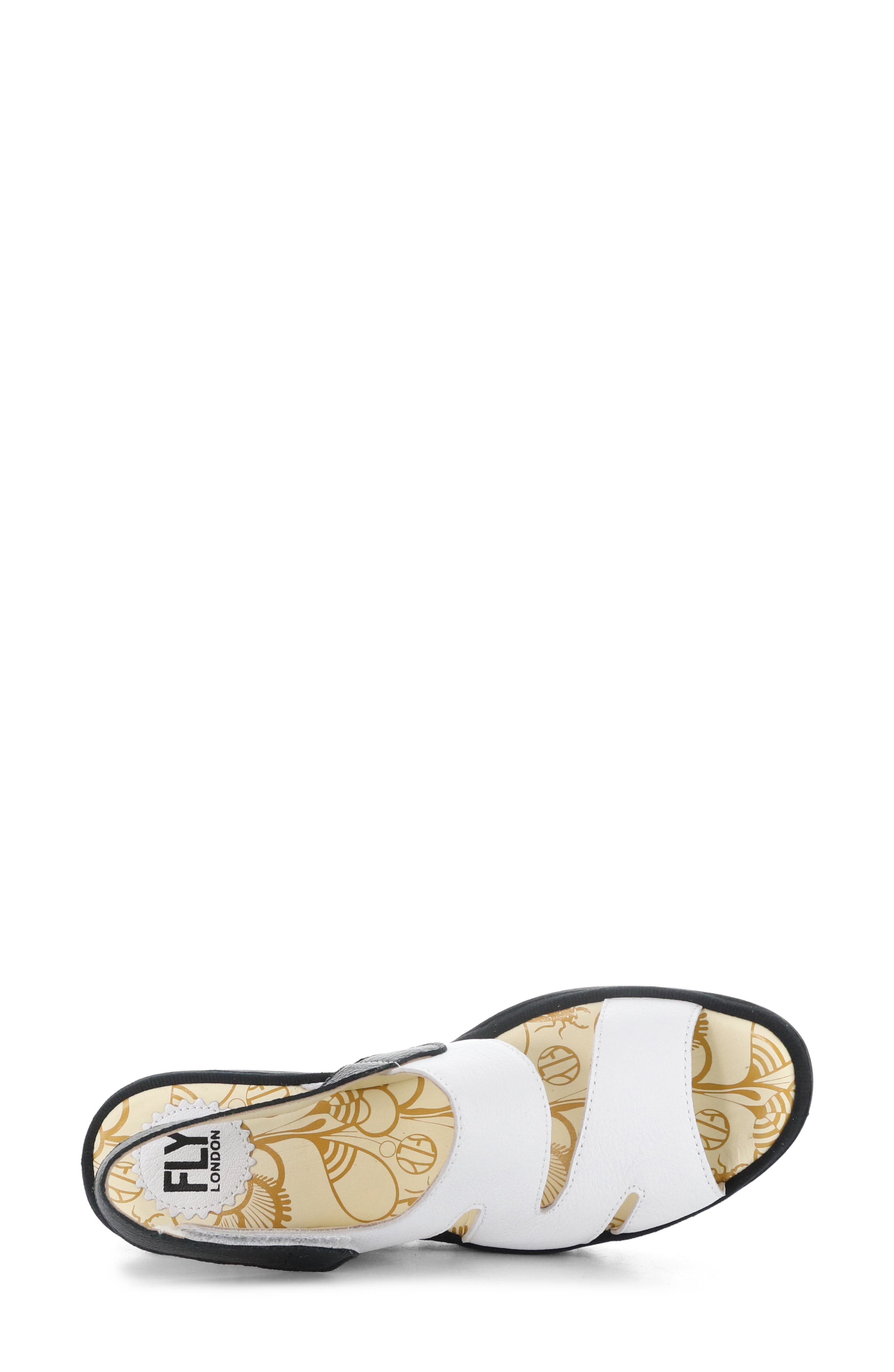 Fly London Yaad Slingback Platform Wedge Sandal, Alternate, color, 