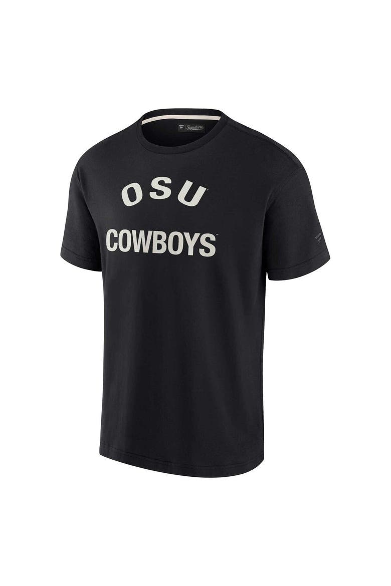 Unisex Fanatics Signature Black Oklahoma State Cowboys Elements Super Soft Short Sleeve T-Shirt, Alternate, color, Black