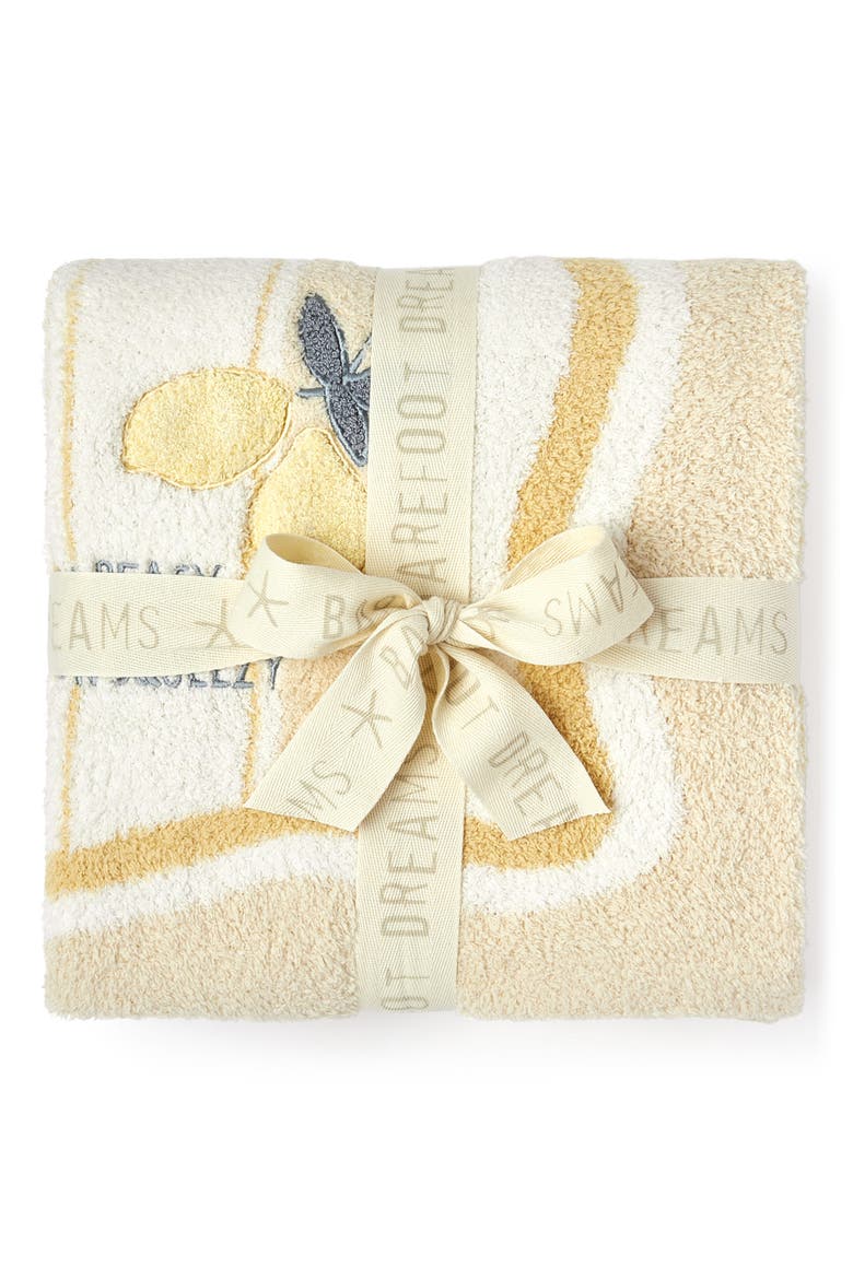 CozyChic® Lemon Stroller Blanket, Main, color, DAFFODIL MULTI