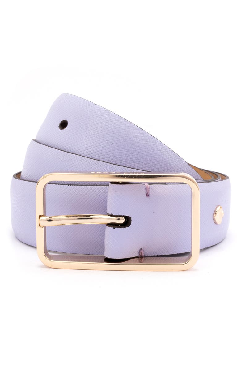 Kate Spade New York textured leather belt, Main, color,