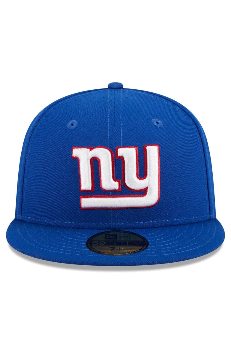 New Era Men's New Era Royal New York Giants Main Patch 59FIFTY Fitted Hat, Alternate, color, Royal