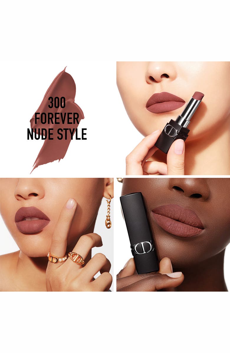 DIOR Rouge Dior Forever Transfer-Proof Lipstick, Alternate, color, 300 Forever Nude Style