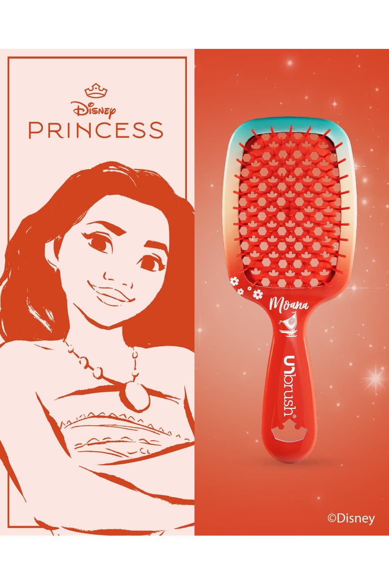 Unbrush Detangling Brush Disney Princess Collection, Alternate, color, Orange