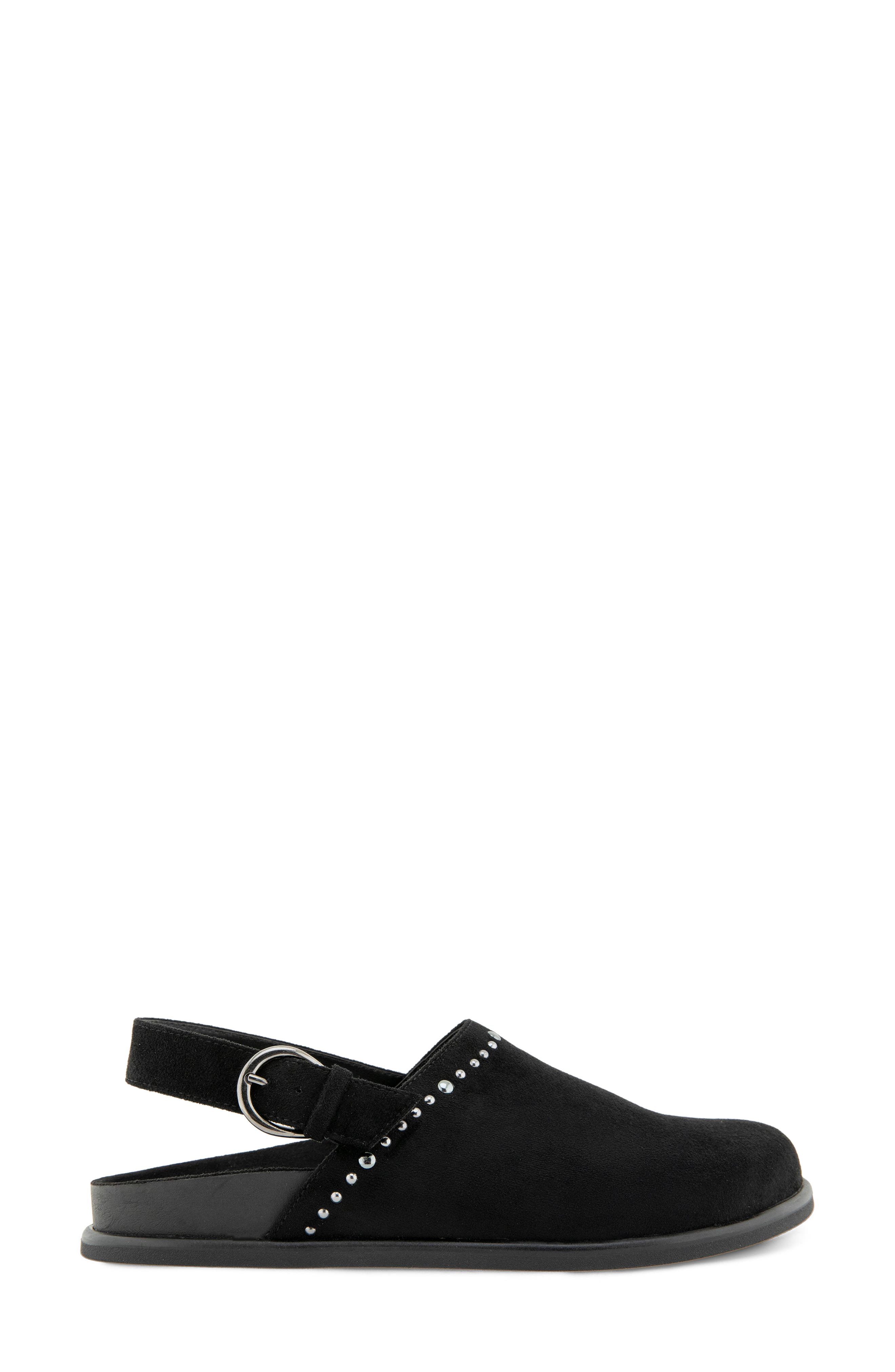 Vicky Slingback Clog, Alternate, color, BLACK