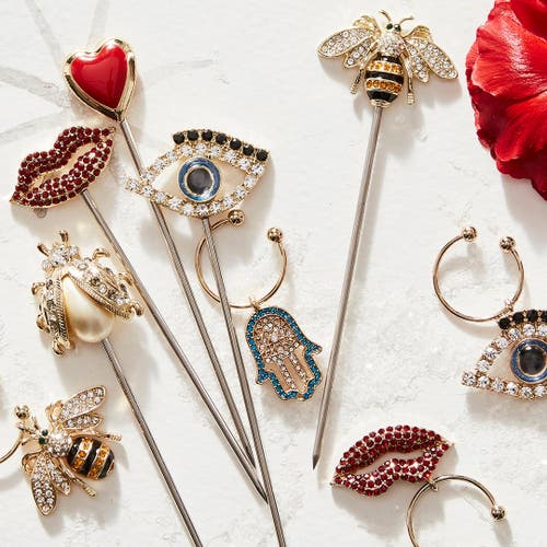 Joanna Buchanan Celestial Wine Charms In Multi