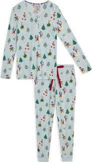 Magnetic Me Snow Excited Magnetic Closure Pajamas
