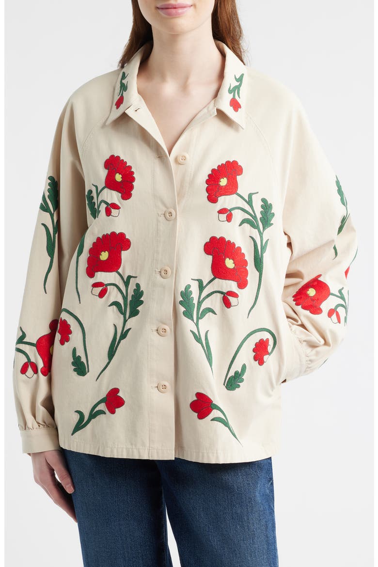 & Stetson The Western Commodore Jacket, Alternate, color, CREAM