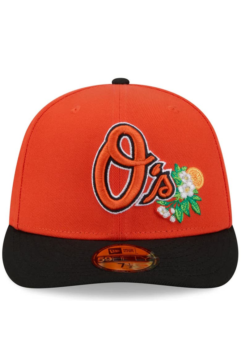 Men's New Era  Orange/Black Baltimore Orioles 2026 Spring Training 59FIFTY Fitted Hat, Alternate, color, Orange