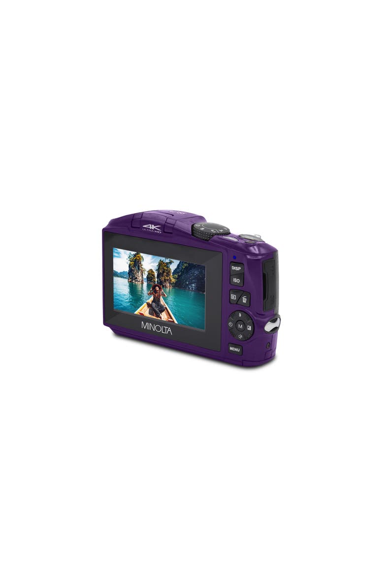 MND55 64 MP Auto Focus / 4K Ultra HD Digital Camera, Alternate, color, PURPLE