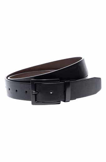 Nike Pebble Grain Faux Leather Belt