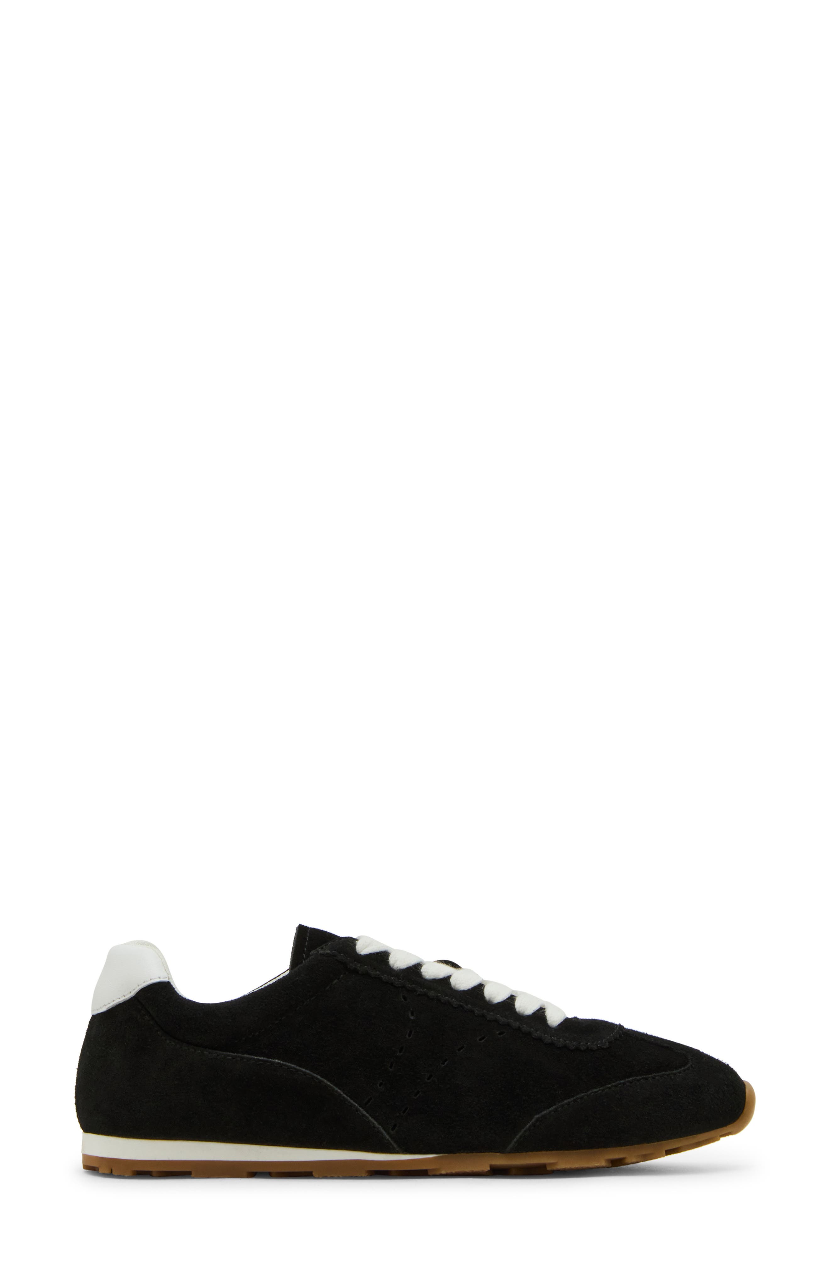Blondo Callen Waterproof Sneaker, Alternate, color, Black Suede