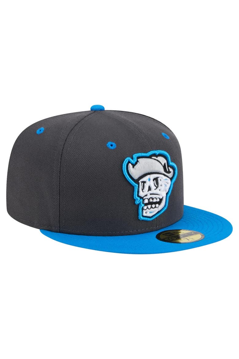 Men's New Era Black/Blue Las Vegas Aviators Copa de la Diversión 59FIFTY Fitted Hat, Alternate, color, Black