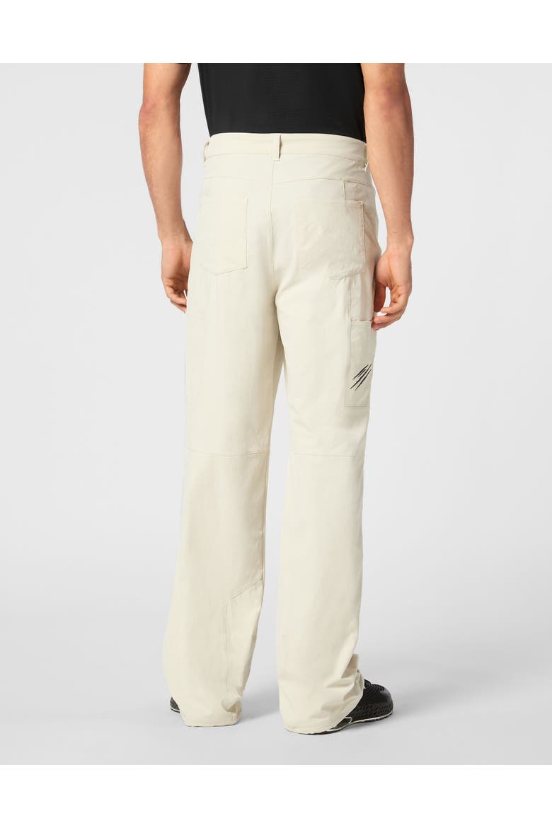 Technical Nylon Loose Fit Cargo Trousers Scratch Men, Alternate, color, grey