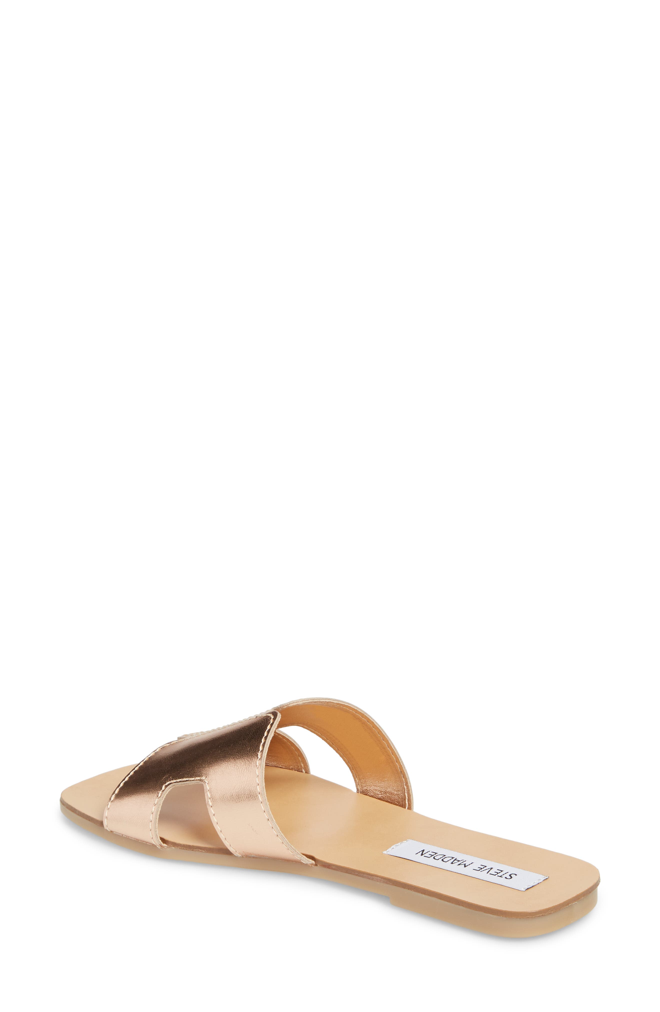 Sayler Slide Sandal, Alternate, color, ROSE GOLD