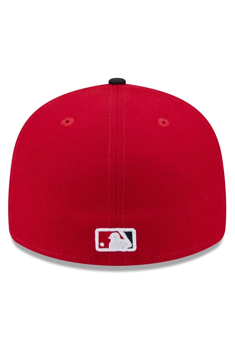 Men's New Era  Red/Navy Los Angeles Angels 2026 Spring Training 59FIFTY Fitted Hat, Alternate, color, Red