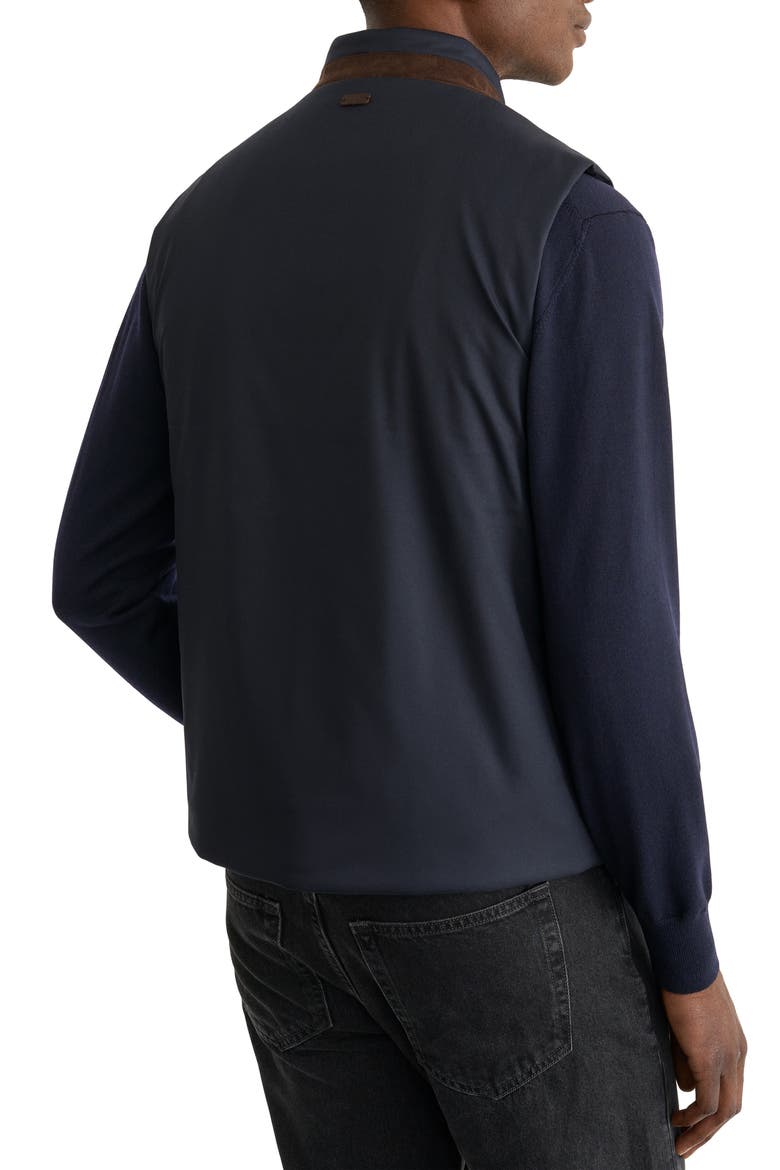 Tech Padded Vest, Alternate, color, NAVY