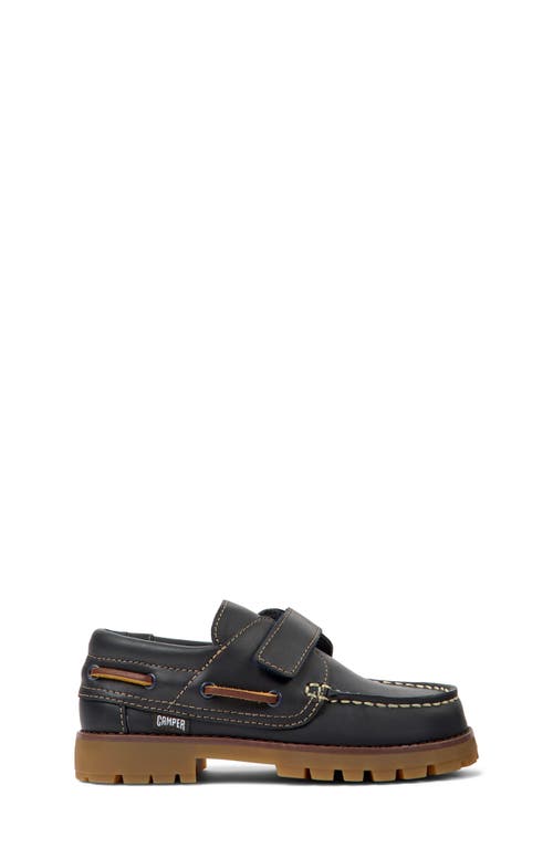 Camper Compas Deck Shoes In Blue