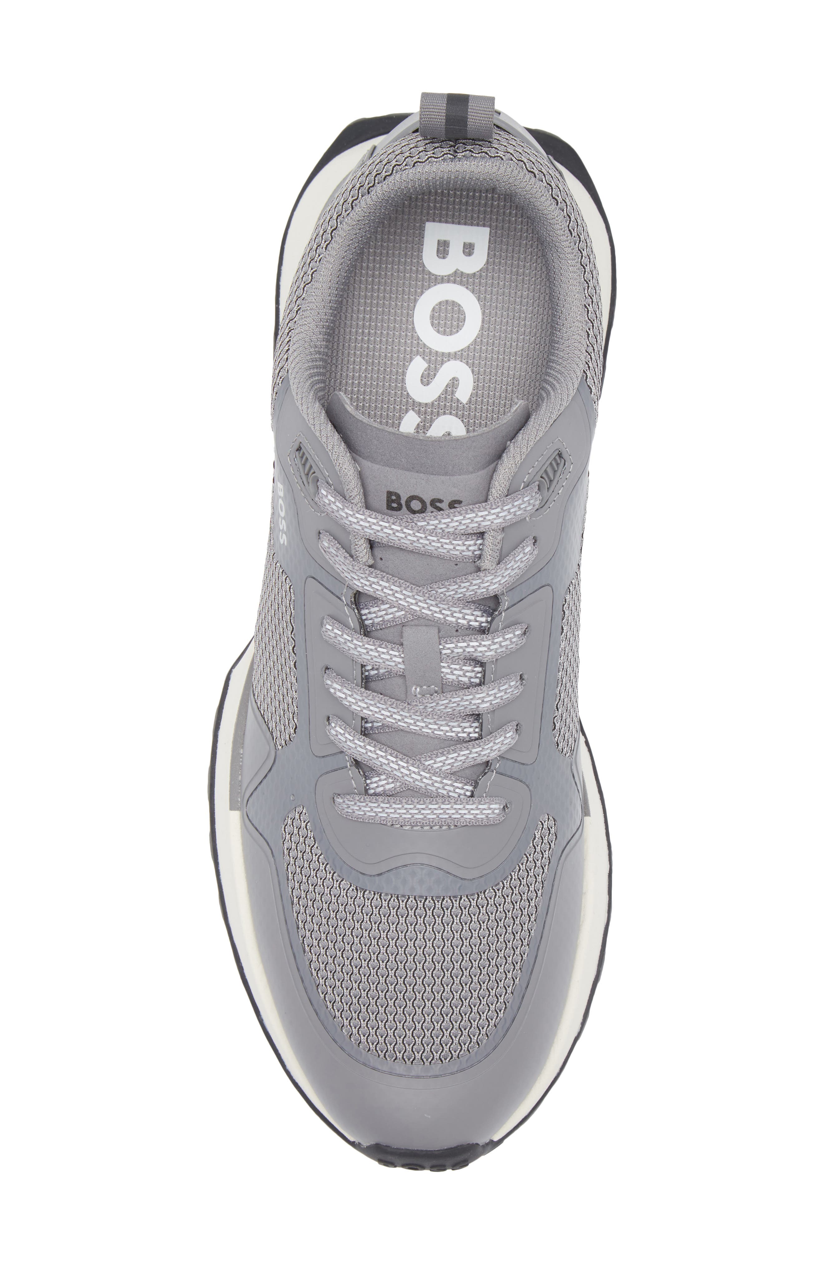 BOSS Jonah Running Shoe, Alternate, color, Medium Grey