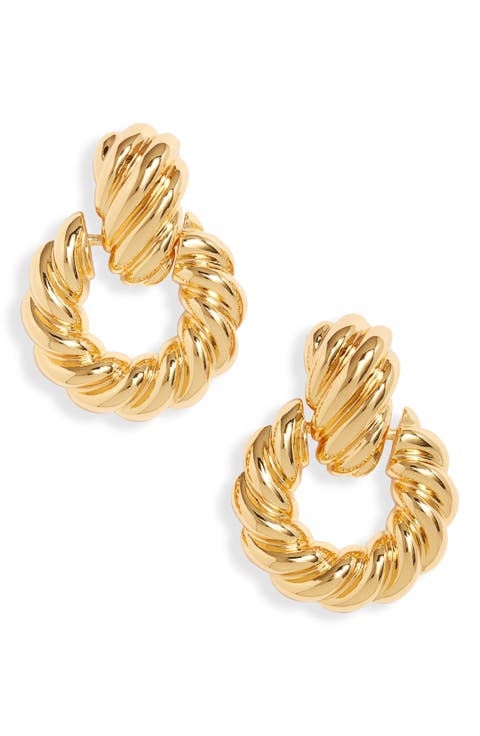 Baguette Drop Earrings