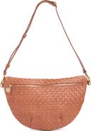 Clare V. Grande Woven Leather Belt Bag
