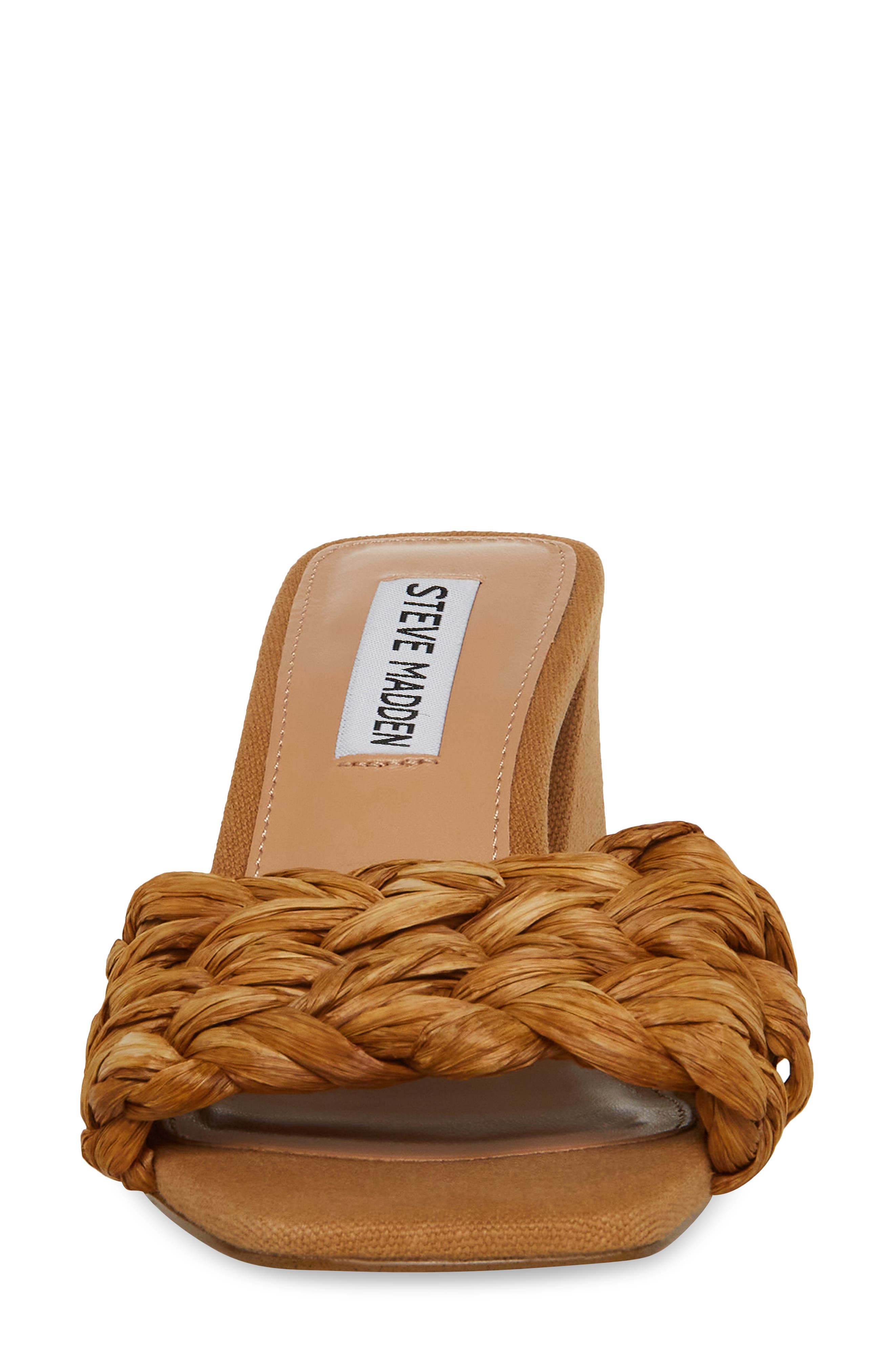 Steve Madden Mylee Raffia Slide Sandal, Alternate, color, 