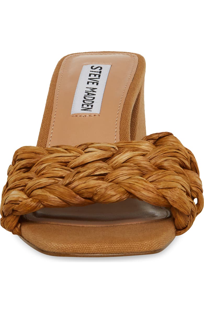 Steve Madden Mylee Raffia Slide Sandal, Alternate, color,