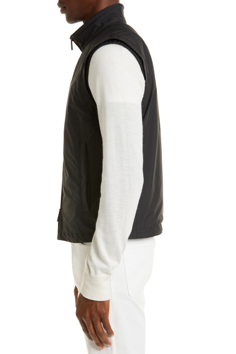 Men's Stratos Outdoor Vest, Alternate, color, BLACK