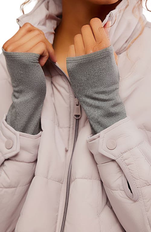 Free People Fp Movement Pippa Packable Puffer Jacket In Gray
