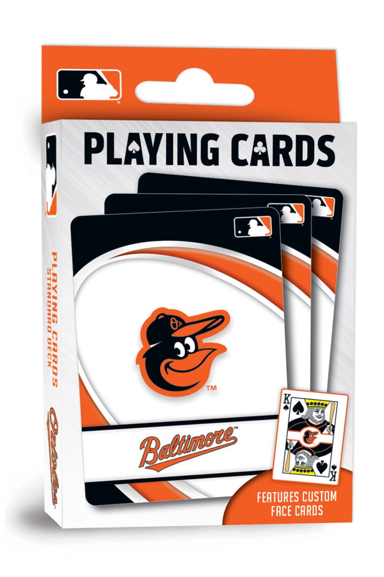 Baltimore Orioles Playing Cards, Main, color, Multicolor