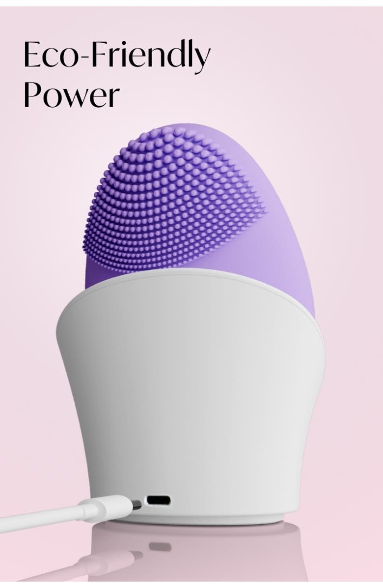 FANCII Isla Facial Cleansing Brush, Alternate, color, Lavender