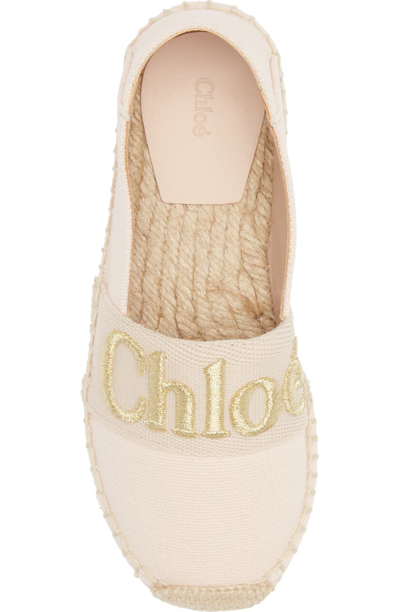 Chloé Mini Me Logo Espadrille, Alternate, color,