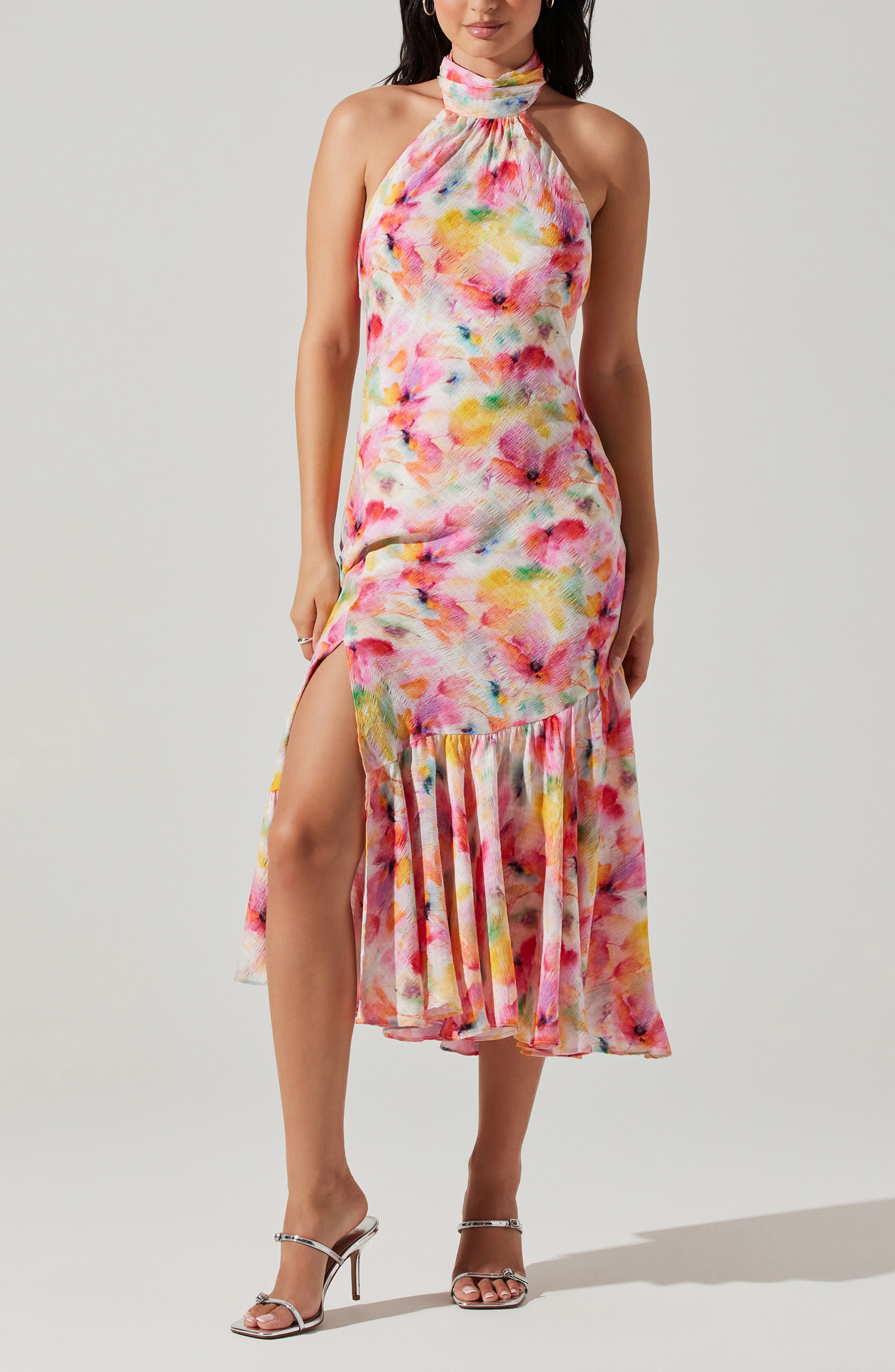 ASTR the Label Caspia Halter Dress