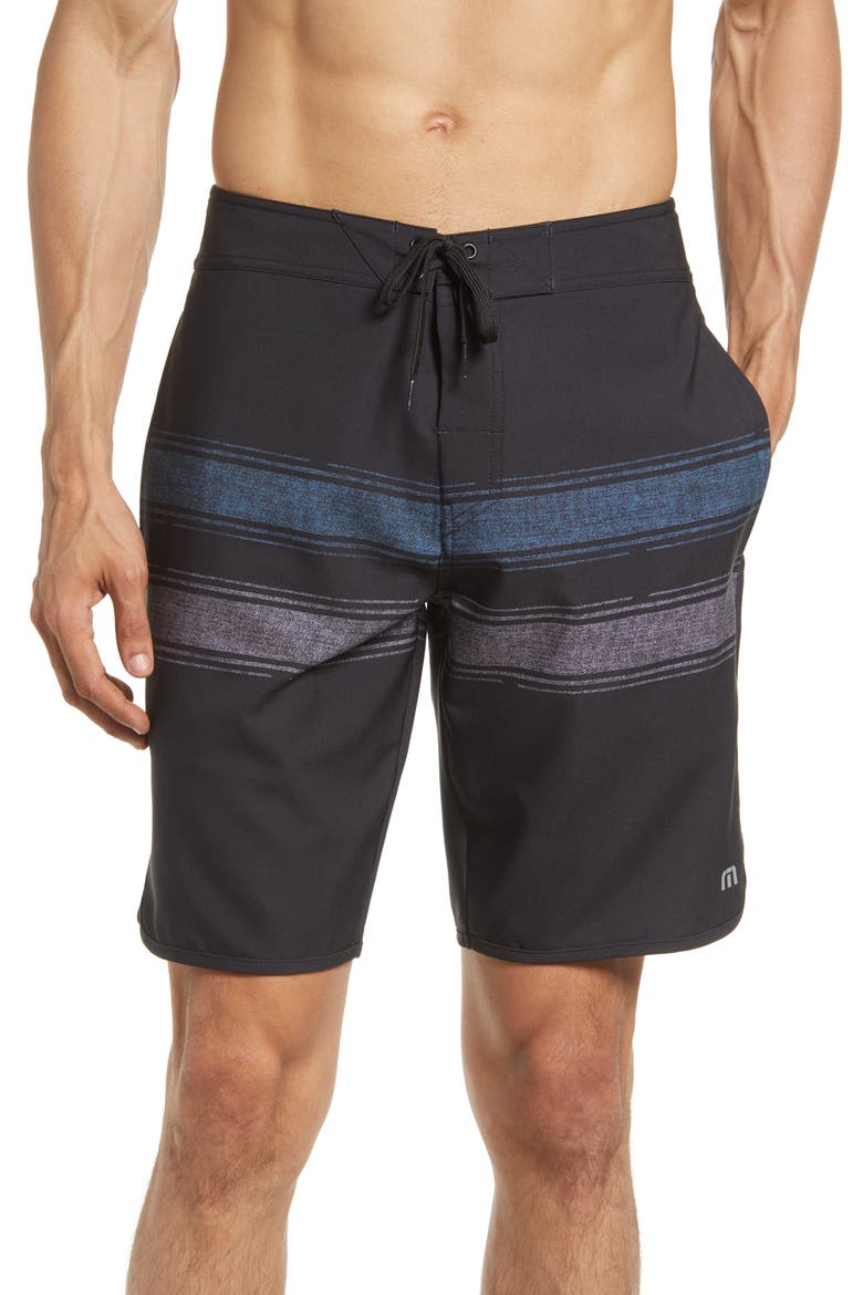 Confetti King Swim Trunks, Main, color, BLACK