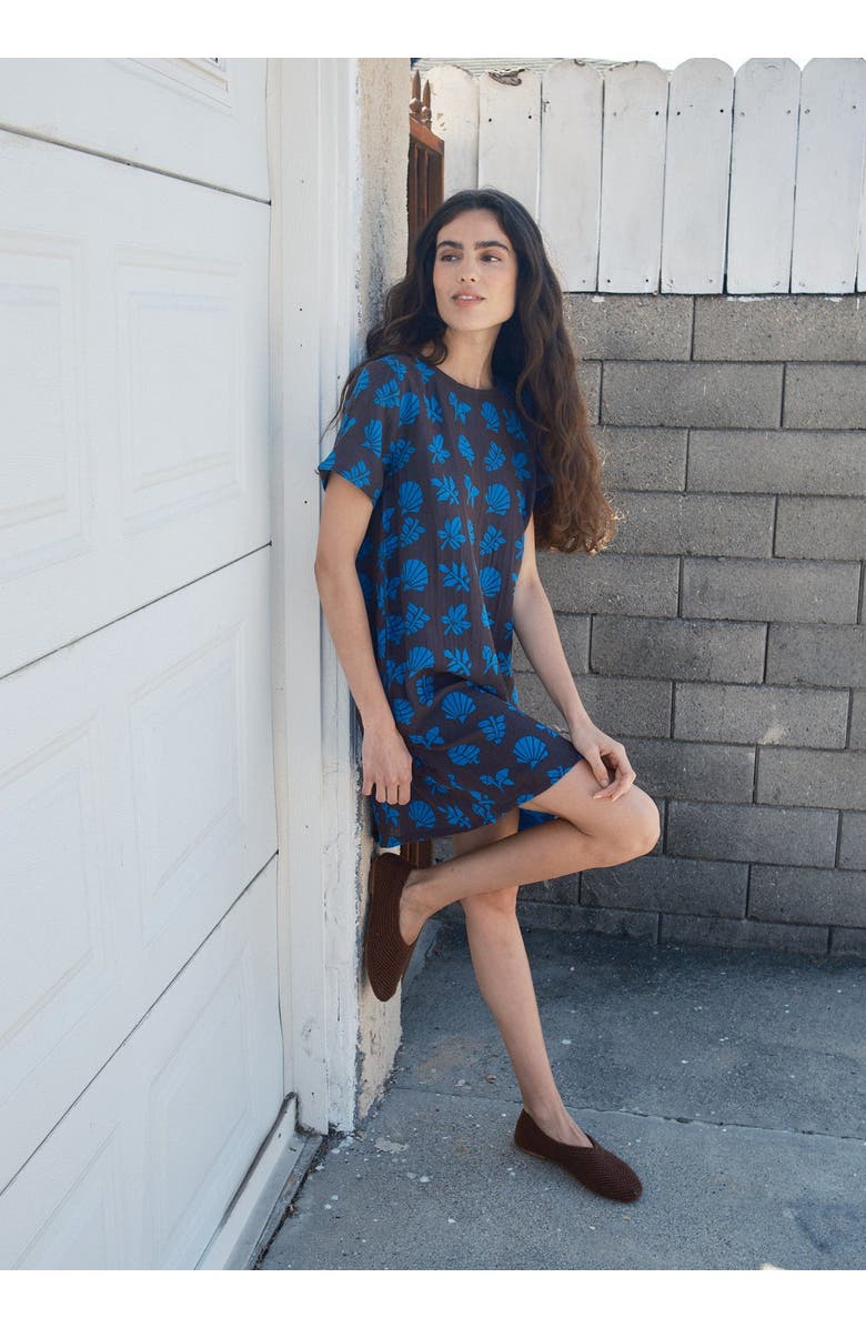 Ace & Jig Riley A-Line Mini Dress, Alternate, color, Java
