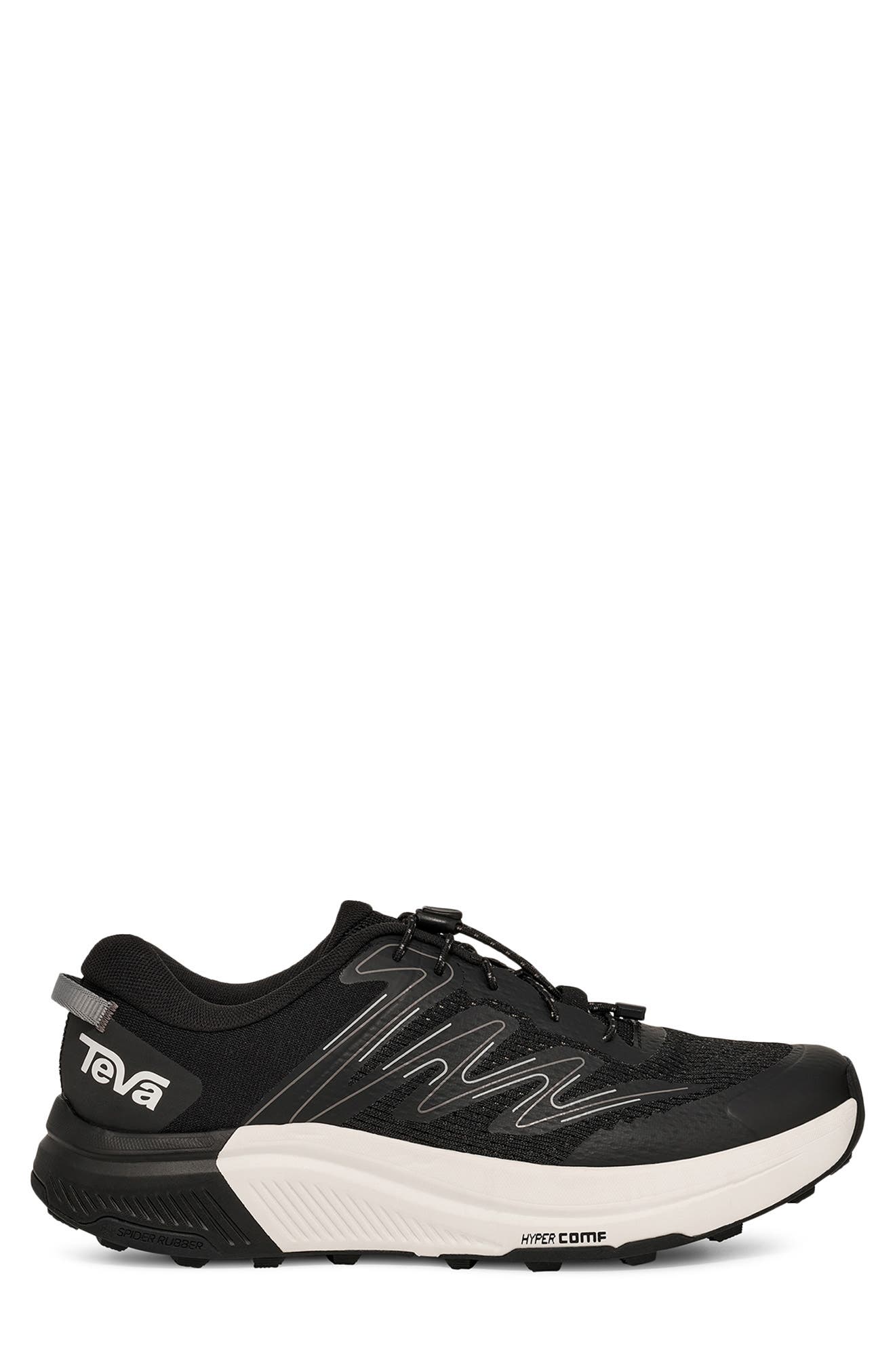 Hurricane Trailsetter Running Shoe, Alternate, color, BLACK/ GREY