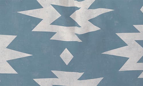 Deny Designs Southwestern Star Lumbar Throw Pillow In Blue