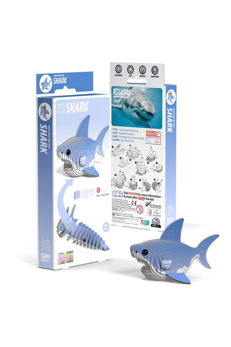Shark 3D Puzzle, Main, color, No Color