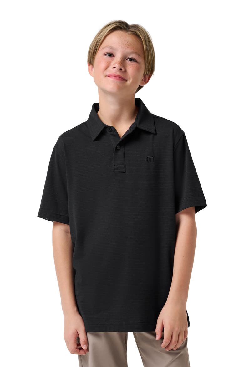Kids' Y The Heater Polo, Main, color, BLACK