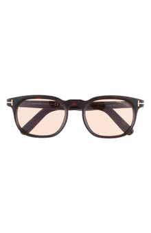 TOM FORD 52mm Square Sunglasses