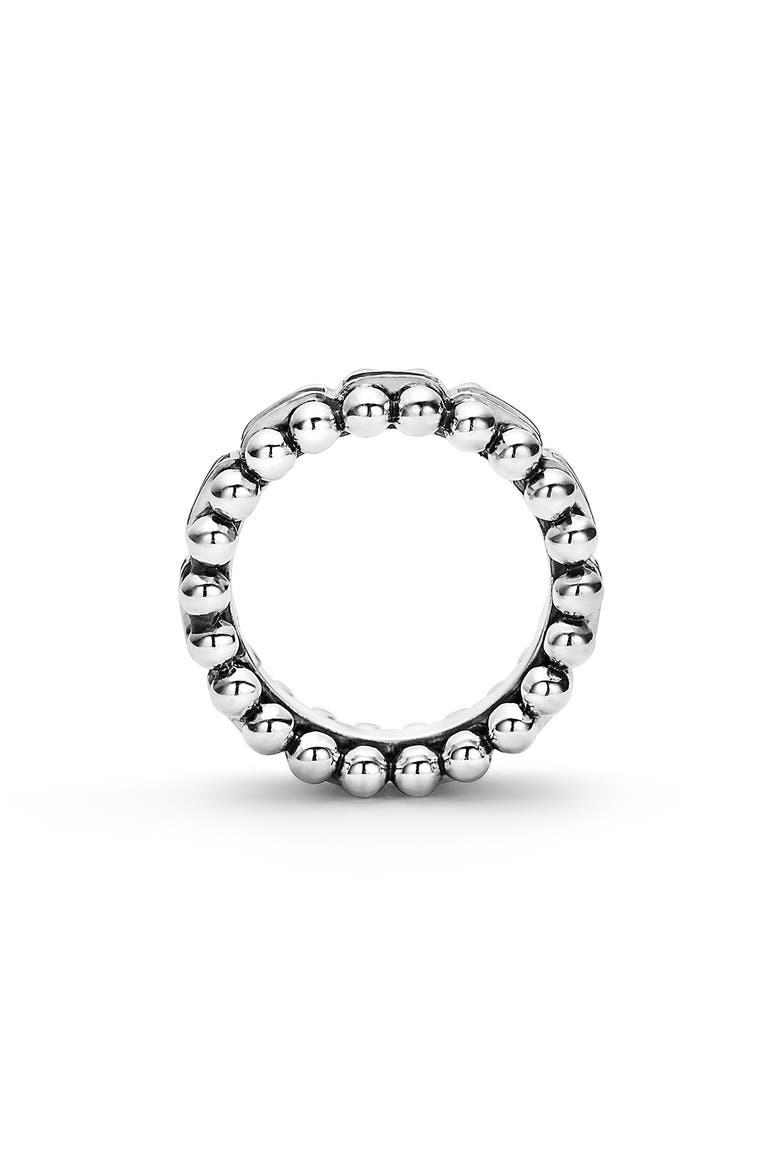 Caviar Spark Pavé Diamond Band Ring, Alternate, color, SILVER