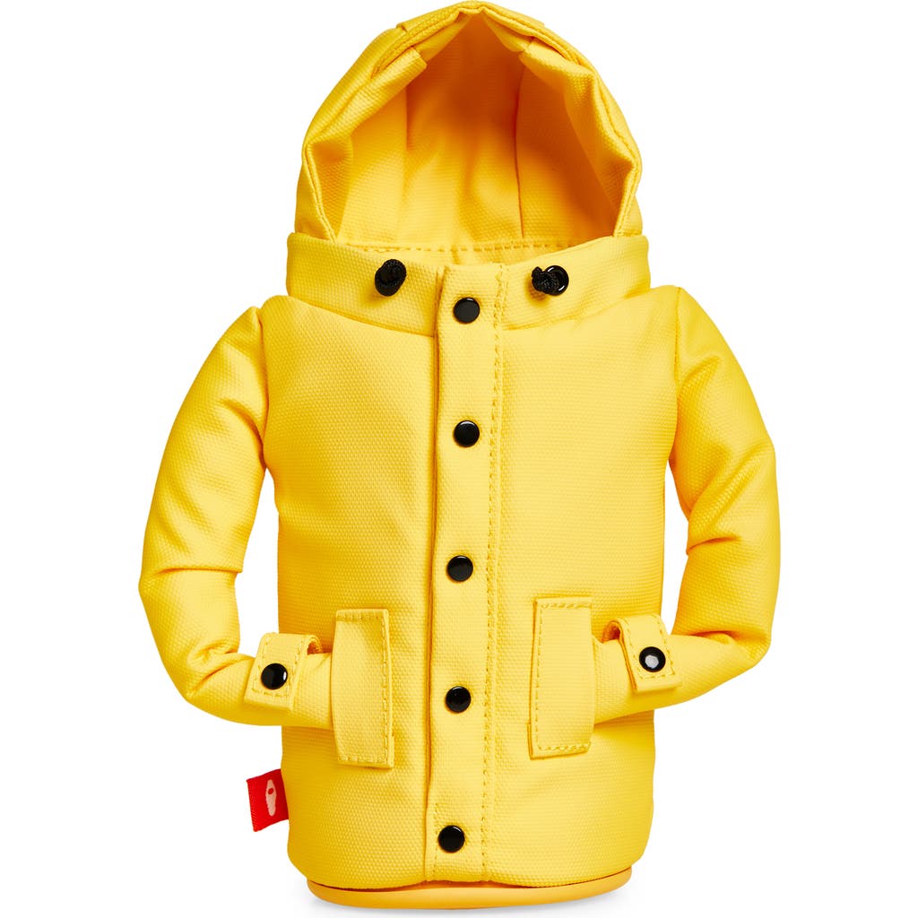 Puffin The Raincoat Bottle Holder In Yellow