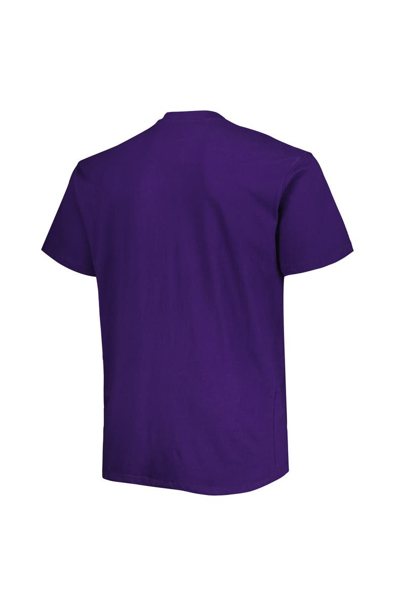 PROFILE Men's Purple Phoenix Suns Big & Tall Heart & Soul T-Shirt, Alternate, color, Purple
