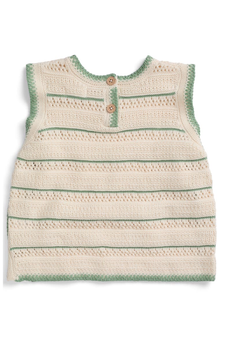 Stripe Knit Tank Top, Alternate, color, Gardenia Stripe