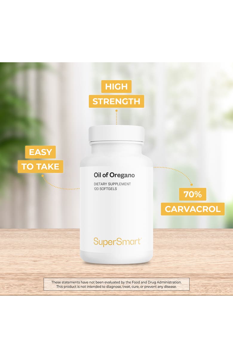 SuperSmart Oil Of Oregano, Alternate, color, NO COLOR