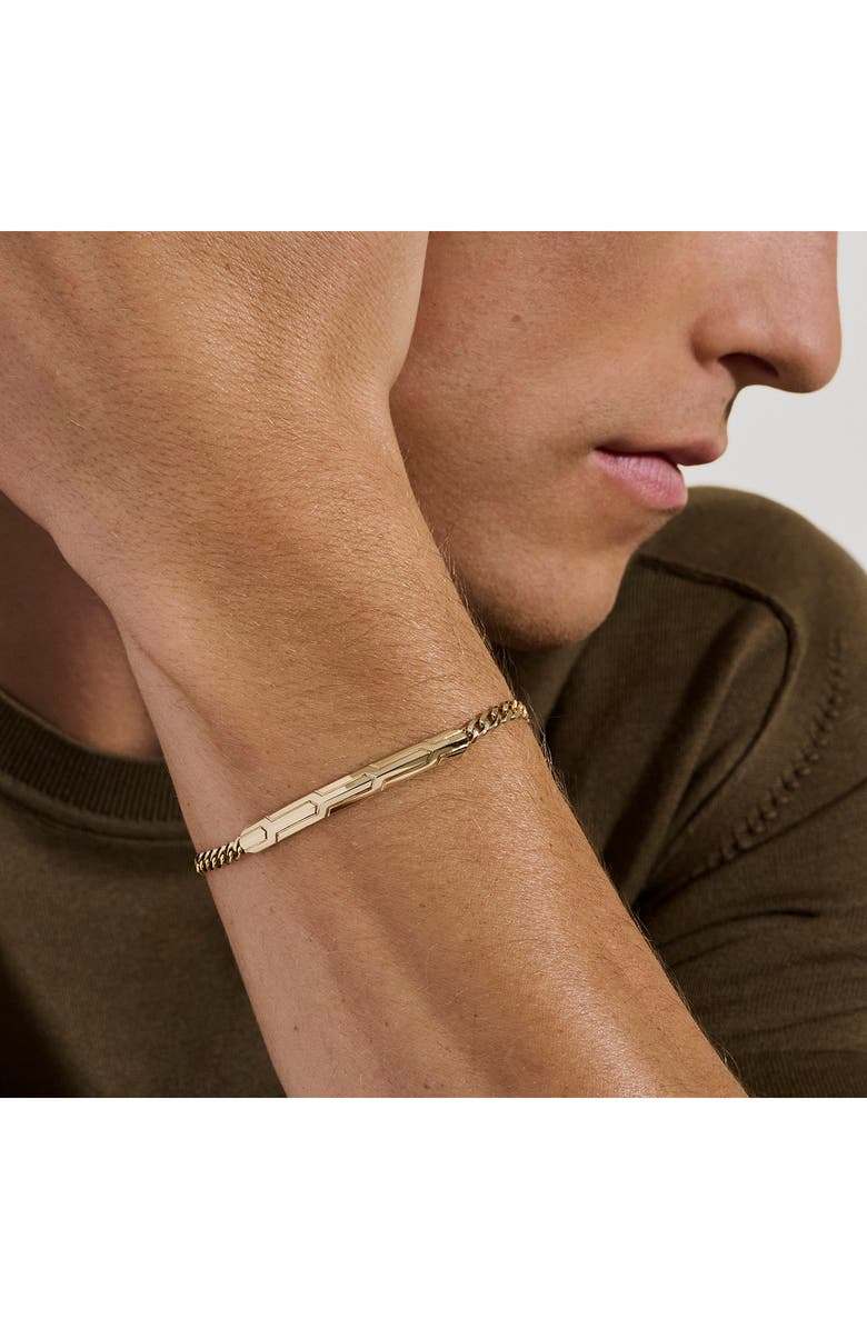 John Hardy Icon 50 14K Gold Bracelet, 3.9mm, Alternate, color, Gold