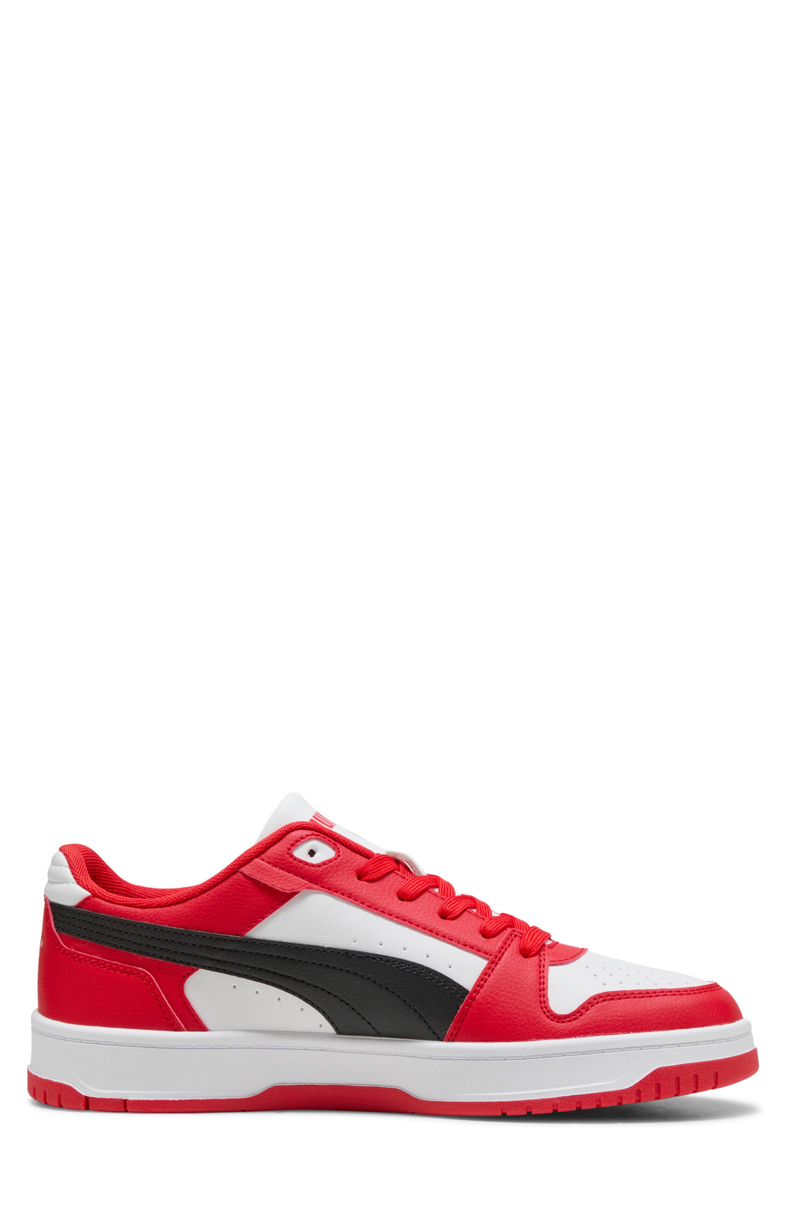 Rebound Slam Lo Sneaker, Alternate, color, PUMA RED/ PUMA BLACK/ WHITE