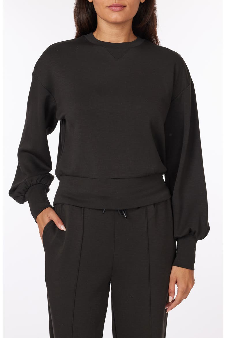 Core Sweatshirt, Main, color, BLACK